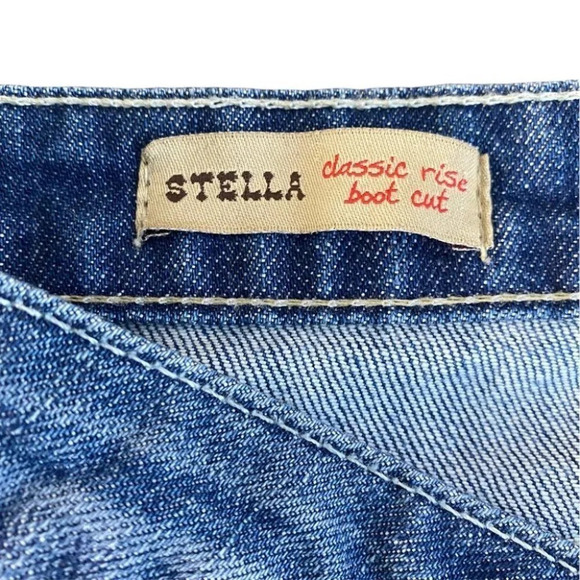 William Rast Stella Classic Rise Bootcut Blue Jeans Size 31 - Picture 10 of 12